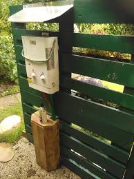 Propangas Durchlauferhitzer Unten Fach Fur Eine 5l Gasflasche Aussendusche Durchlauferhitzer Propan