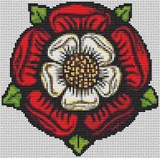 Tudor Rose Cross Stitch Pattern