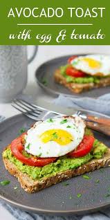 Avocado Toast With Egg Tomato Cookin Canuck Healthy Breakfast Recipe Recipe Avocado Recipes Healthy Avocado Recipes Breakfast Avacado Recipes