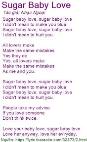Show more lyrics contractor the rubettes. Loi Bai Hat Sugar Baby Love Nhac Ngoai Co Nhac Nghe