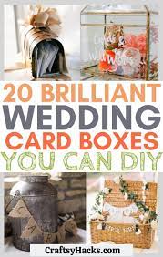 Three tier square wedding card box gorgeously upholstered with 100% silk dupioni fabric and premium satinr ibbon. 20 Wedding Card Box Ideas You Can Diy Craftsy Hacks