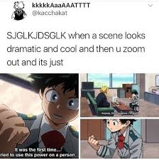 There Goes My Hero Watch Him As He Goes Meme This Is It The Post That Got Me To Watch My Hero Academia Sjov