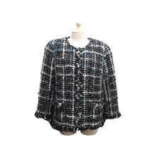 Maybe you would like to learn more about one of these? Veste Chanel P39775 Taille L 50 En Tweed Laine Noir