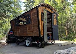 The vardo design presented itself as a good option… Woman Builds Gypsy Wagon On Her Own