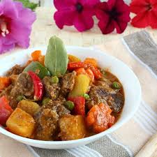 Beef Kaldereta Beef Caldereta Tomato Based Beef Stew Food