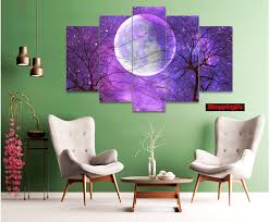 Desktop wallpapers, hd backgrounds sort wallpapers by: Artistic Moon 5 Piece Hd Wall Frame Buy Online At Best Prices In Pakistan Daraz Pk
