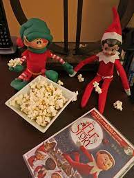 Day 1 Elf On The Shelf December 2nd It Looks Like Snowflake Made Christopher Watch Elf On The Shelf So He Can Learn Ho Elf On The Shelf Elf Watch Elf