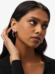 Silver Hoop Earrings