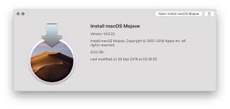 How To Download A Complete Macos Mojave Installer App