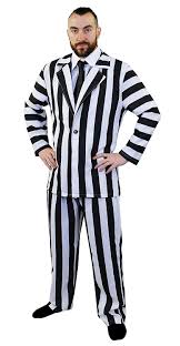Jenner was wearing a long coat over a black and white striped dress. Beetlejuice Halloween Costume Ilfd4540