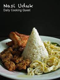 Https Dailycookingquest Com Nasi Uduk Betawi Jakarta Fragrant Coconut Rice Html Recipe Indian Food Recipes Coconut Rice Food