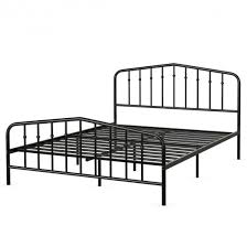 Shop over 1,000 top metal headboards and footboards and earn cash back all in one place. Full Size Metal Bed Frame Platform Bed W Headboard And Footboard Mattress Foundation Slat Support Box Spring Replacement W Steel Slat And 9 Leg Support