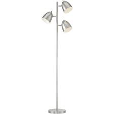 Find ideas to furnish your house. 360 Lighting Modern Retro Floor Lamp 3 Light Tree Brushed Nickel Swivel Heads For Living Room Reading Bedroom Office Target