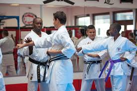 Family karate san diego drawing. Karate Kick Boxing Fitness Self Defense Classes Umaf Dojo