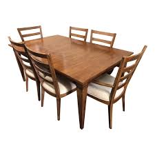 Shop ethan allen's dining table selection! Ethan Allen Dining Set Six Chairs Chairish