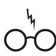 Harry potter für echte zauberer! Harry Potter Zeichen Brille Mit Blitz Haben Tastatur