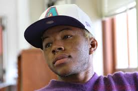 You can blend this into darker roots that makes a vivid colour. Black Man With Blonde Hair Michael Ericson Flickr