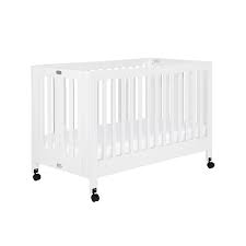 Maki Full Size Folding Crib Portable Crib Cribs Babyletto