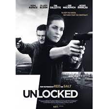 يتناول فيلم unlocked لعبة القط والفار بين أجهزة المخابرات والعمليات الإرهابية من خلال عميلة مخابرات بريطانية تدعى أليس راسين. Unlocked ØªÙ‚ÙŠÙŠÙ… ÙÙŠÙ„Ù… Ø³Ø¹ÙˆØ¯ÙŠ Ø¨ÙŠÙ†Ø¬