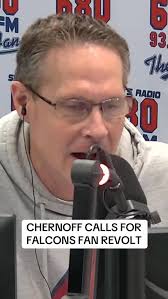 Chernoff is calling for a fan revolt — cancel the season tickets and demand  better from the Falcons. Too far or fair? 😮, Chuck & Chernoff