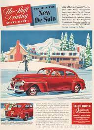 No Shift Driving In The Snow Car Print Ads Sedan Cars Vintage Ads