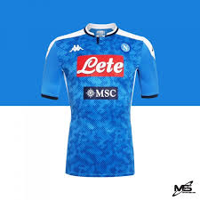 Kappa S S C Napoli Home 2019 20 Player Issue Jersey