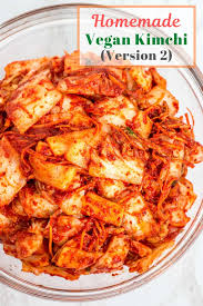 Homemade Vegan Kimchi Version 2 My Eclectic Bites Recipe Vegan Kimchi Vegetarian Kimchi Vegan Kimchi Recipe