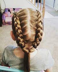 The challenge of this braid is sort of like that game where you pat your head with one hand and try and make a circular movement on your tummy with the other hand. Pin On Cute Little Girl Hairstyles