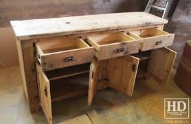 Ontario Reclaimed Wood Mennonite Furniture By Hd Threshing Floor Furniture Www Hdthreshing Com Showroom In C Wood Buffet Custom Reclaimed Wood Reclaimed Wood