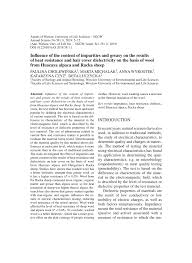 Go to universal crossword november 23 2019. Pdf Influence Of The Content Of Impurities And Greasy On The Results Of Heat Resistance And Hair Cover Dielectricity On The Basis Of Wool From Huacaya Alpaca And Racka Sheep