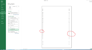 Wir zeigen ihnen in diesem praxistipp, wie es funktioniert. Excel Seitenrand Rechts Und Links Nicht Gleich Tabelle Office 2013