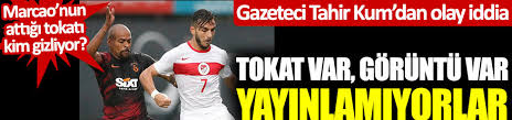 Galatasaraylı marcao ve brendford forması giyen halil dervişoğlu ikili mücadele sonrası gergin anlar yaşadı. Marcao Nun Attigi Tokadi Kim Gizliyor Tahir Kum Dan Olay Iddia Tokat Var Goruntu Var Yayinlanmiyor