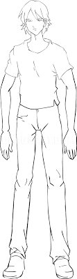 Pay a compliment to a stranger. How To Draw An Easy Person Step By Step Drawing Guide By Rippler7 Dragoart Com