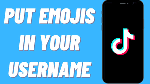 How To Put Emojis In Your Tiktok Username Youtube