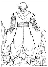 Dragon ball kai cartoon coloring page. Dragon Ball Z Coloring Picture