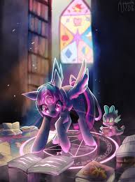 1612742 Alicorn Artist Spacecolonie Book Bookshelf Crepuscular Rays Dragon Fem My Little Pony Pictures My Little Pony Wallpaper My Little Pony Drawing