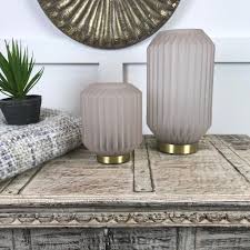 It features our patented true color light tm led technology with 11 color temperature settings, ranging from 2700°k to 7000°k, 95+cri and dimmer which allows you to bring. Alfresco Bistro Light Blush Pink Glass Battery Led Table Lamp Cowshed Interiors
