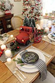 The Best Christmas Table Decorations To Keep Your Spirits Bright Christmas Kitchen Decor Christmas Tablescapes Christmas Decorations