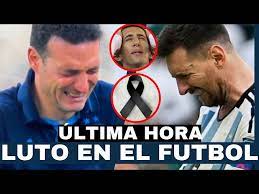 LUTO TOTAL EN LA COPA AMERICA 2024 por MUERTE DE FUTBOLISTA ARGENTINO ¡LIONEL MESSI DESTROZADO! - YouTube