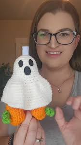 Happy Halloween 🤣🤣, #handmade #handmadebyhamond #crochet  #crochetersofinstagram #amigurumi #joke #adulthumor #halloween  #halloweenjoke #pumpkin #customorder