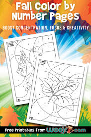 A good portraits color by number kindergarten reputable yonjamedia com. Fall Color By Number Pages Woo Jr Kids Activities