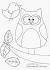 Printable Owl Pattern Template