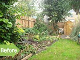Before After A Worn Down Slope Gets A Much Needed Repair Pith Vigor By Rochelle Greayer Small Garden Makeover Ideas Backyard Remodel Garden Ideas Cheap