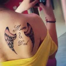 25 desain tato angel yang indah dengan gambar styles at life. Download 98 Gambar Tato Tulisan Angel Paling Menarik
