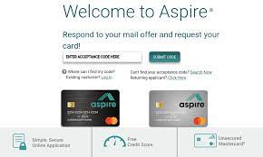 This content is not provided or commissioned by the credit card issuer. Www Aspirecreditcard Com Mastercard Apply For Aspire Credit Card Online Credit Cards Login