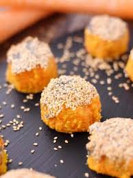 Boulettes De Carottes Au Cumin Sesame Et Pavot Recette Carotte Cumin Recette Carottes Recette