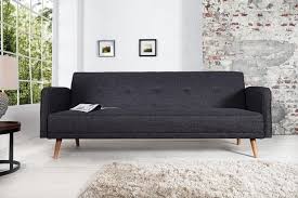 Schlafcouch Im Skandinavischen Design Mit Beinen Aus Birkenholz In Weiteren Farben Verfugbar Klappbar Bequeme Liegef Design Schlafsofa Sofa Inneneinrichtung