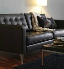 Pin By Milenkovic Predrag On Backroom Tufted Sofa Living Room Ikea Leather Sofa Ikea Living Room