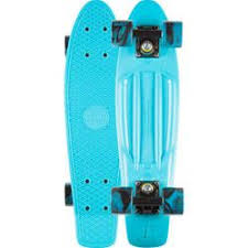 Light Blue Pennyboard Skateboard Original Skateboards Plastic Skateboard