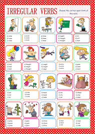 Irregular Verbs Interactive And Downloadable Worksheet Check Your Answers Online Or Send Them To Your Teacher Irregular Verbs Verbs Activities Verb Worksheets